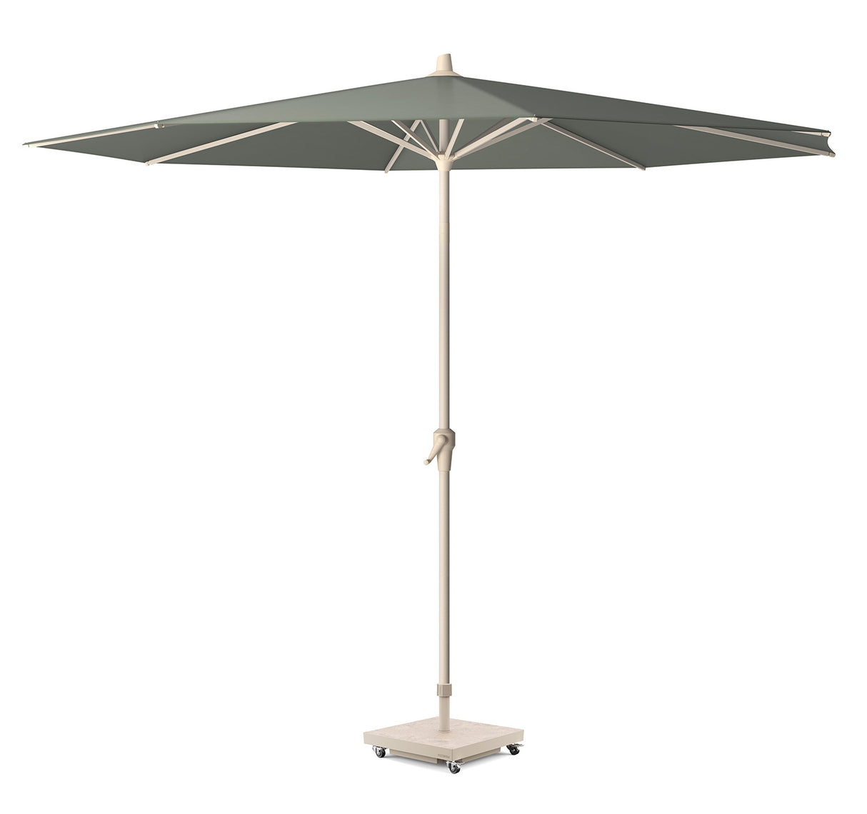 Riva Parasoll 300 cm Sandstone / Olive