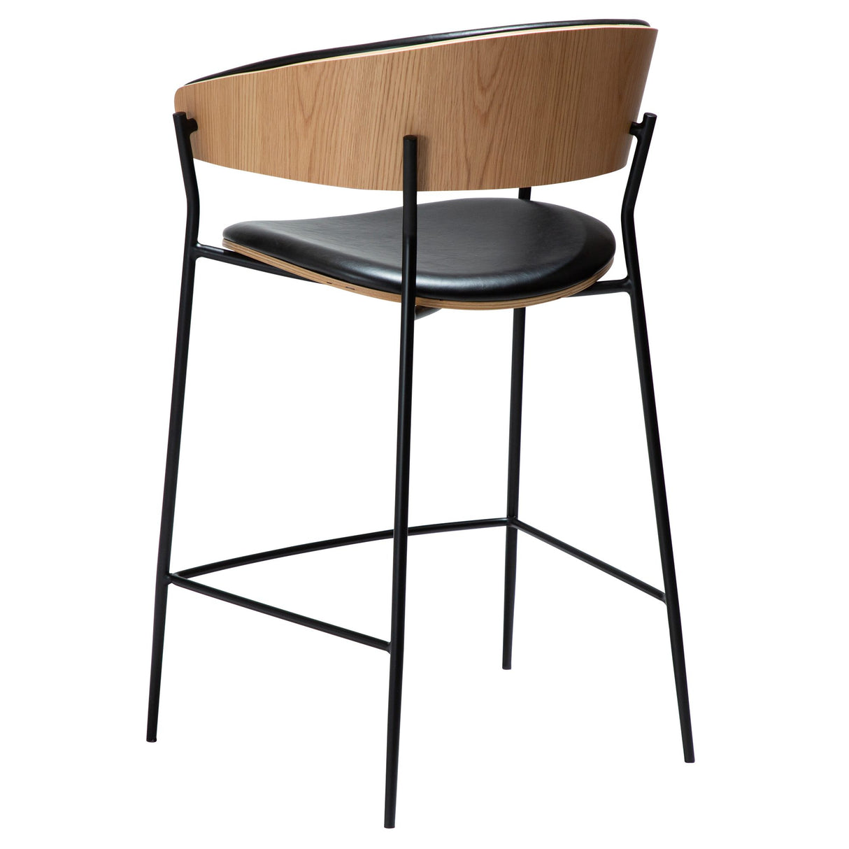 Crib Barstol Vintage Black, Oak