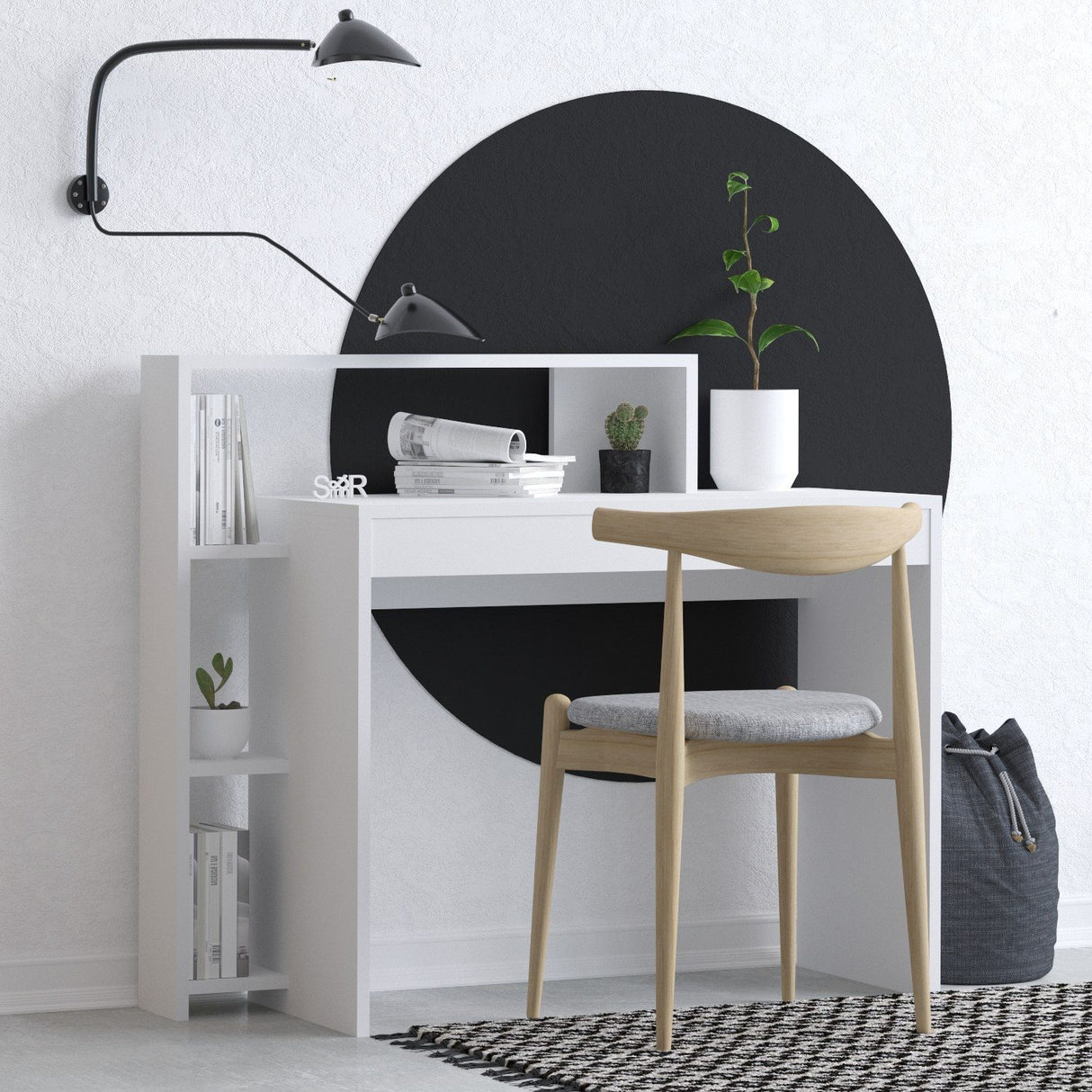 Trella Skrivbord Vit