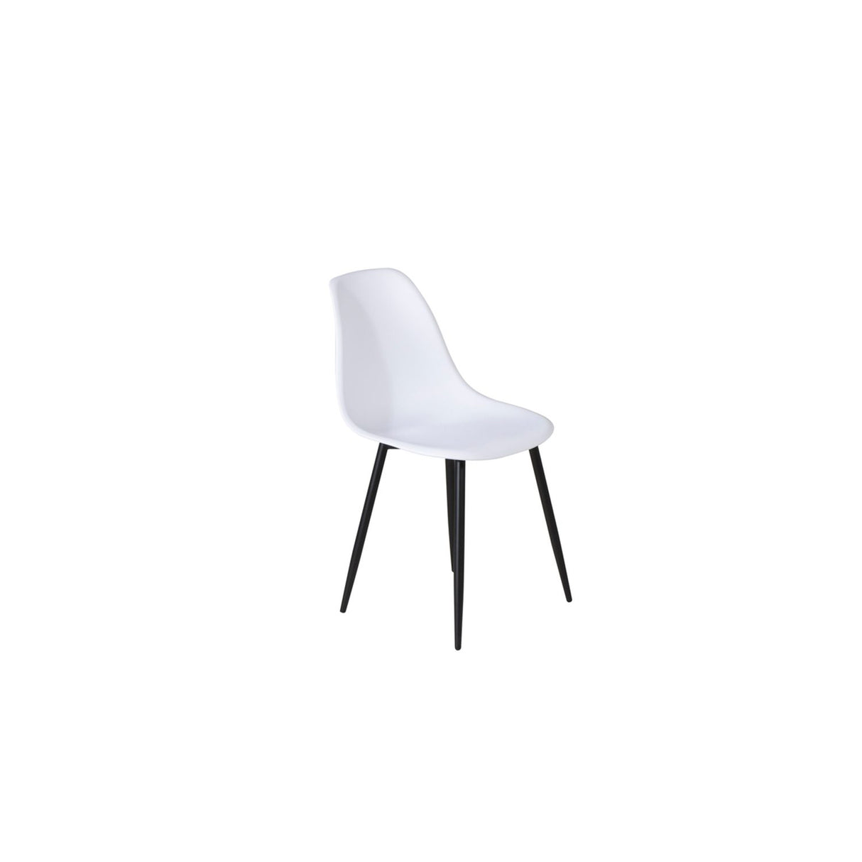 Polar Matstol Svart,Vitt, Plast, 58 x 81 x 46