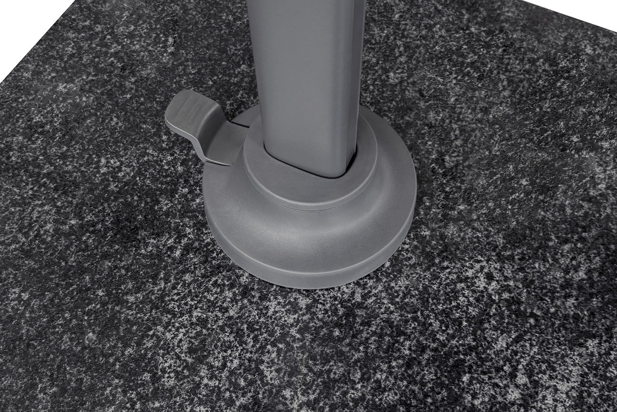 Nexus T2 Frihängande Parasoll 300x300 Anthracite / Faded Black