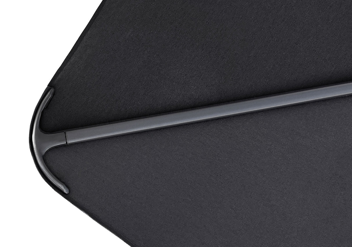 Nexus T2 Frihängande Parasoll 300x300 Anthracite / Faded Black