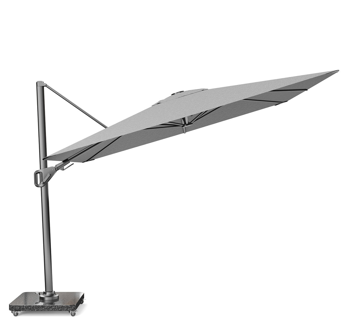 Nexus T2 Frihängande Parasoll 300x300 Anthracite / Manhattan