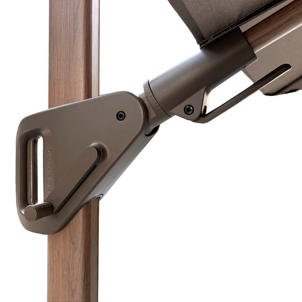 Nexus T2 Frihängande Parasoll 300x300 Mocha / Havana