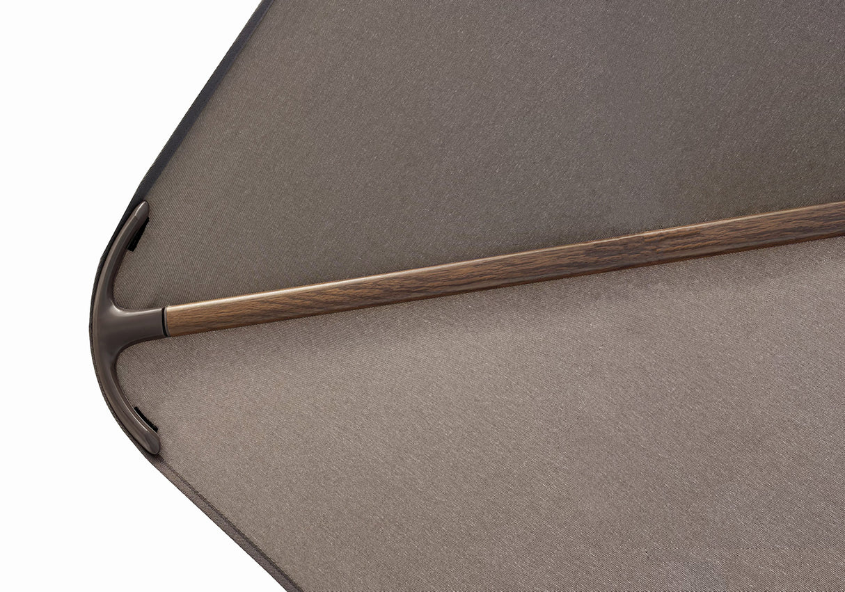 Nexus T2 Frihängande Parasoll 300x300 Mocha / Havana