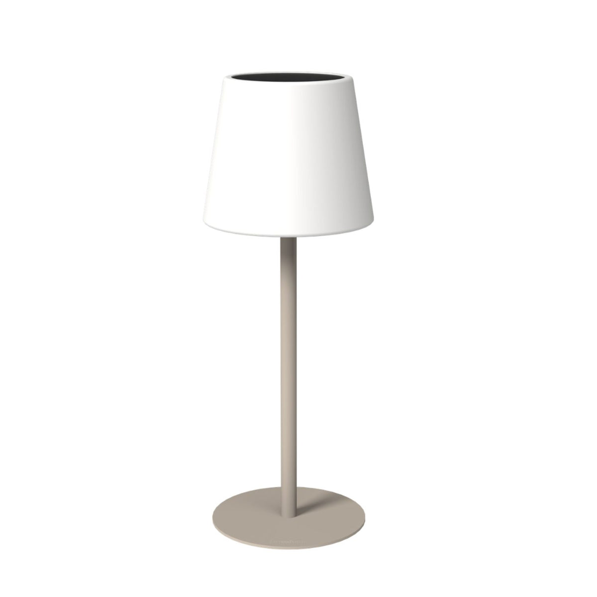 Arc portabel solcell usb-c Bordslampa Ivory Sand