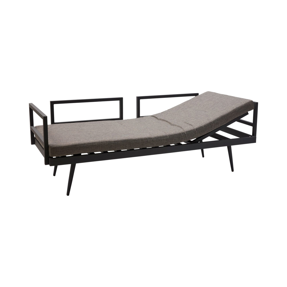 Rio 4 personer Loungesoffa Gråa dynor/Antracit Aluminium