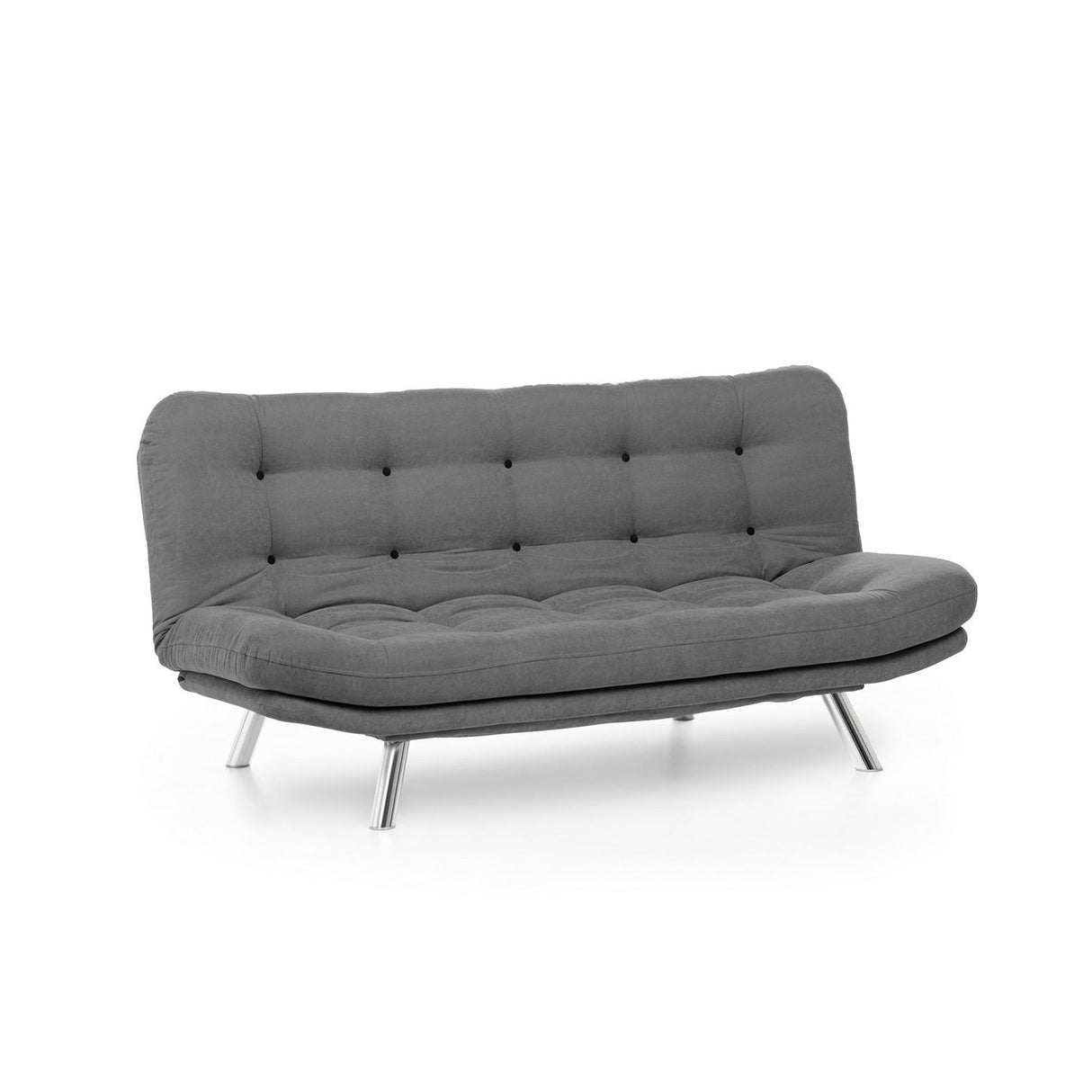 Toulouse bäddsoffa (200 x 95 x 105 cm) Grå 3-sitssoffbädd