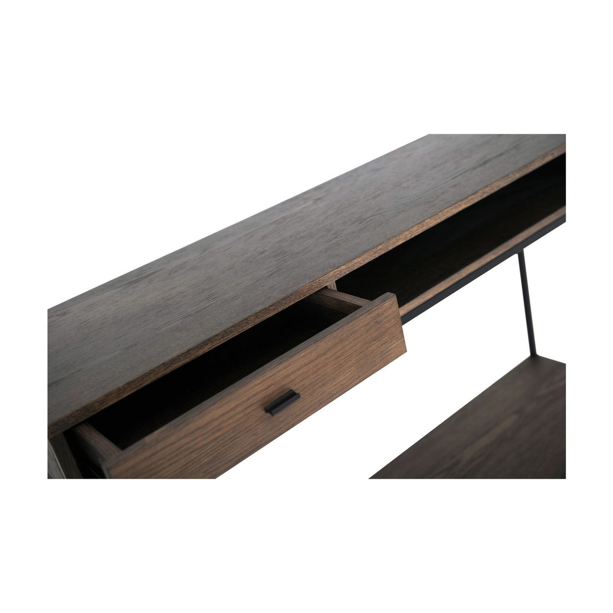 Regal Konsollbord Brunlackad Ekfaner