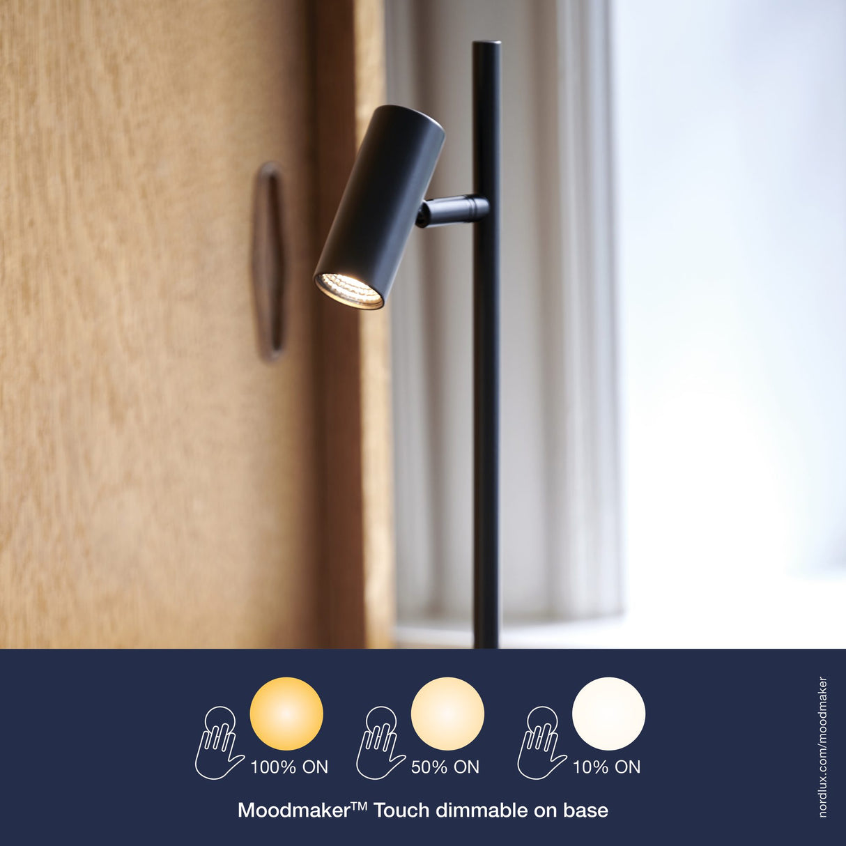 Omari Bordslampa Svart