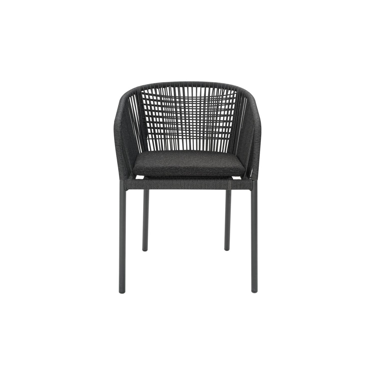 Delta Karmstol Antracit/Teddy Black Svart