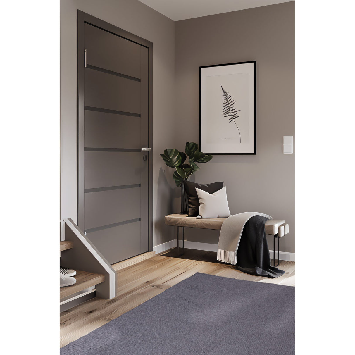 Claire Ullmatta Mörkgrå