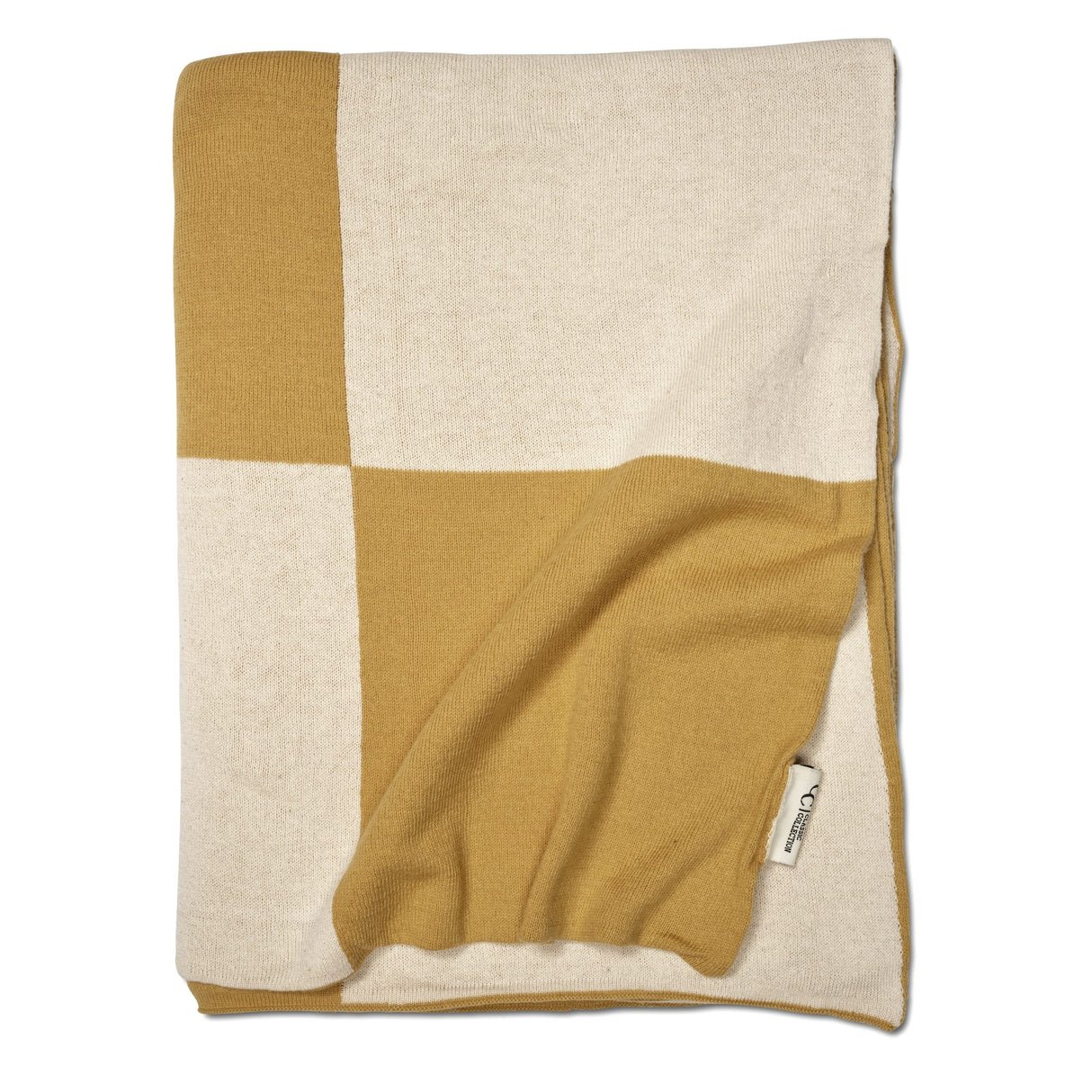 Square 130x170 cm Pläd Gul