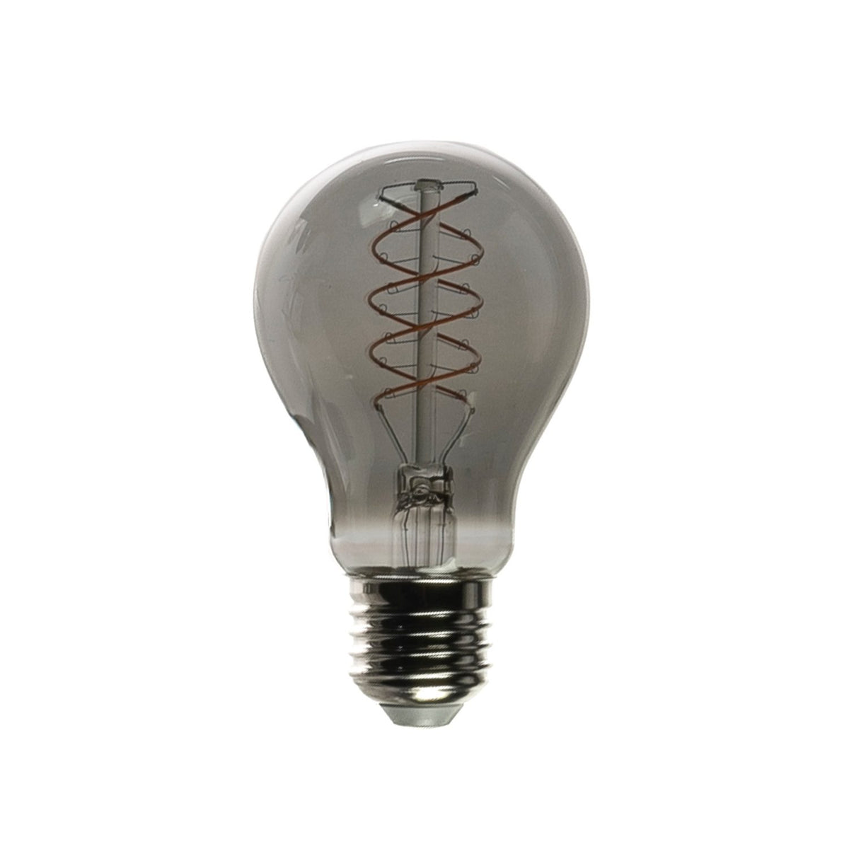 Glödlampa E27 SPIRAL-LED A60 Glödlampa Rökfärgad