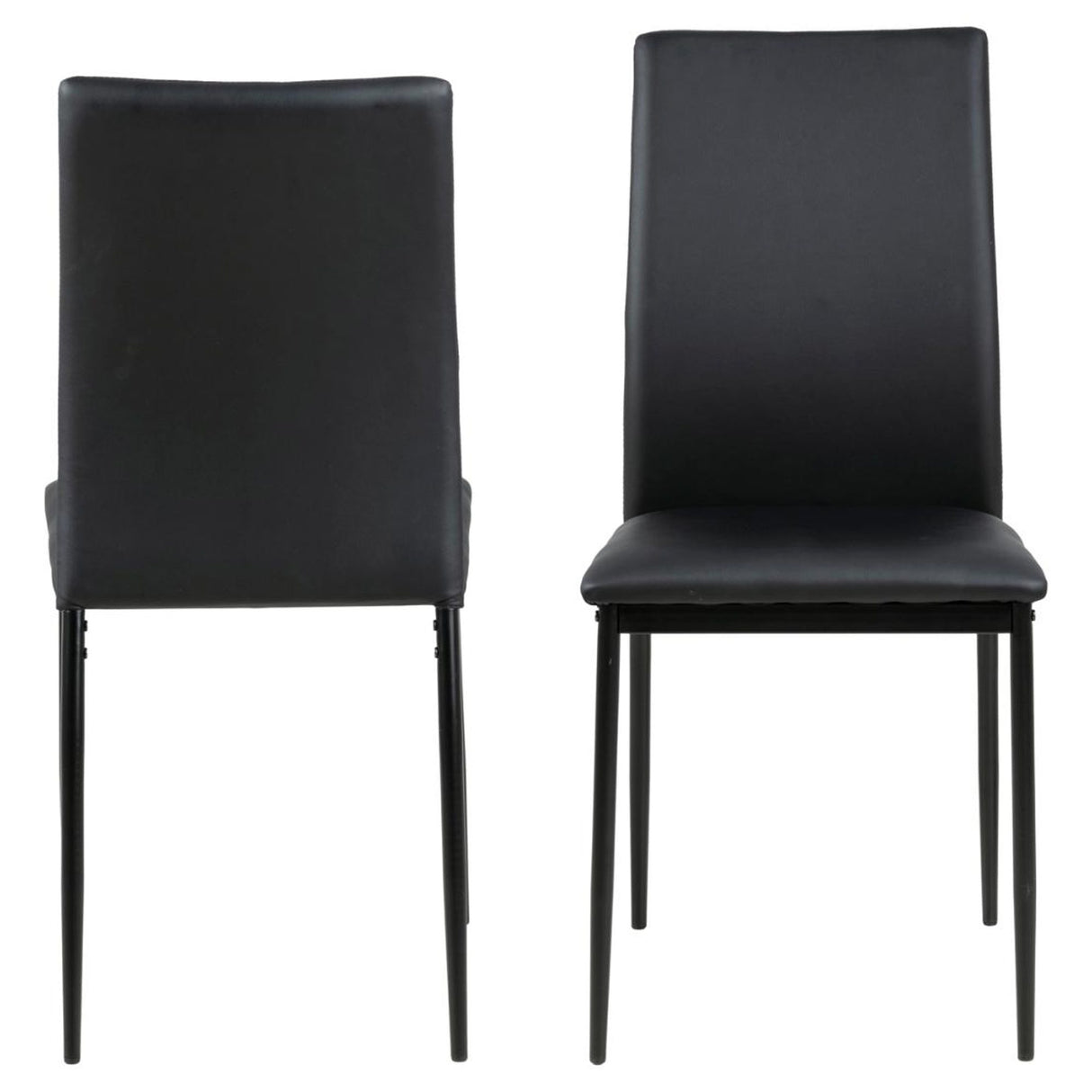 Denise Matstol PU Svart