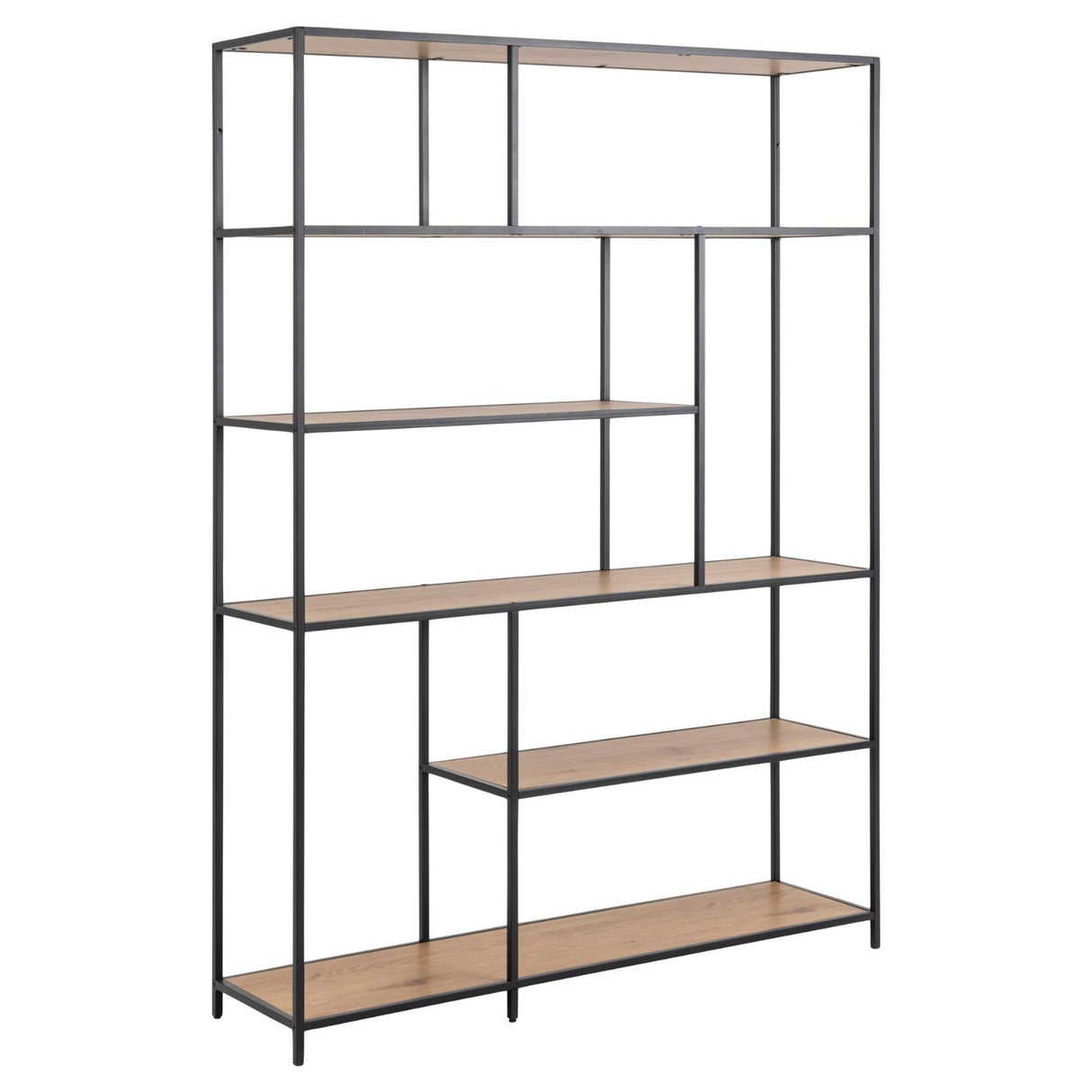 Notting Hill Bokhylla 185x135x35 cm Ek