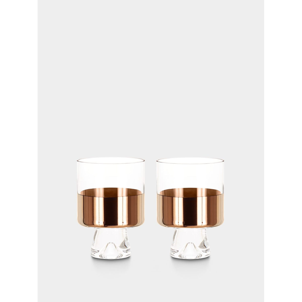 Tank 2-pack Lowballglas Copper