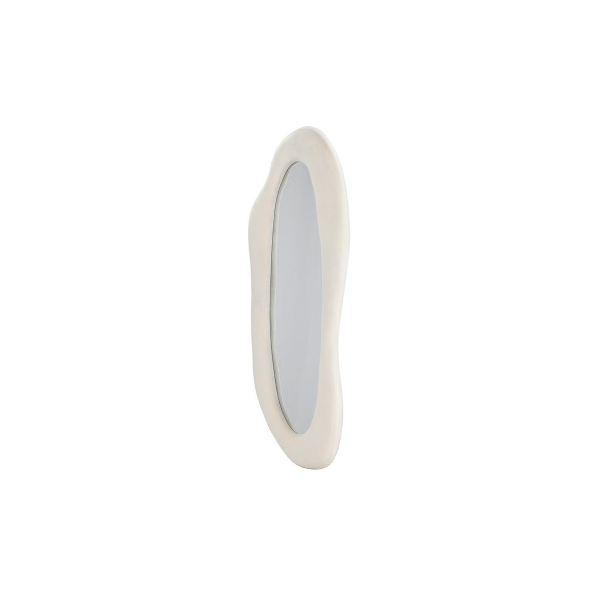 Louiseville Stor spegel Beige