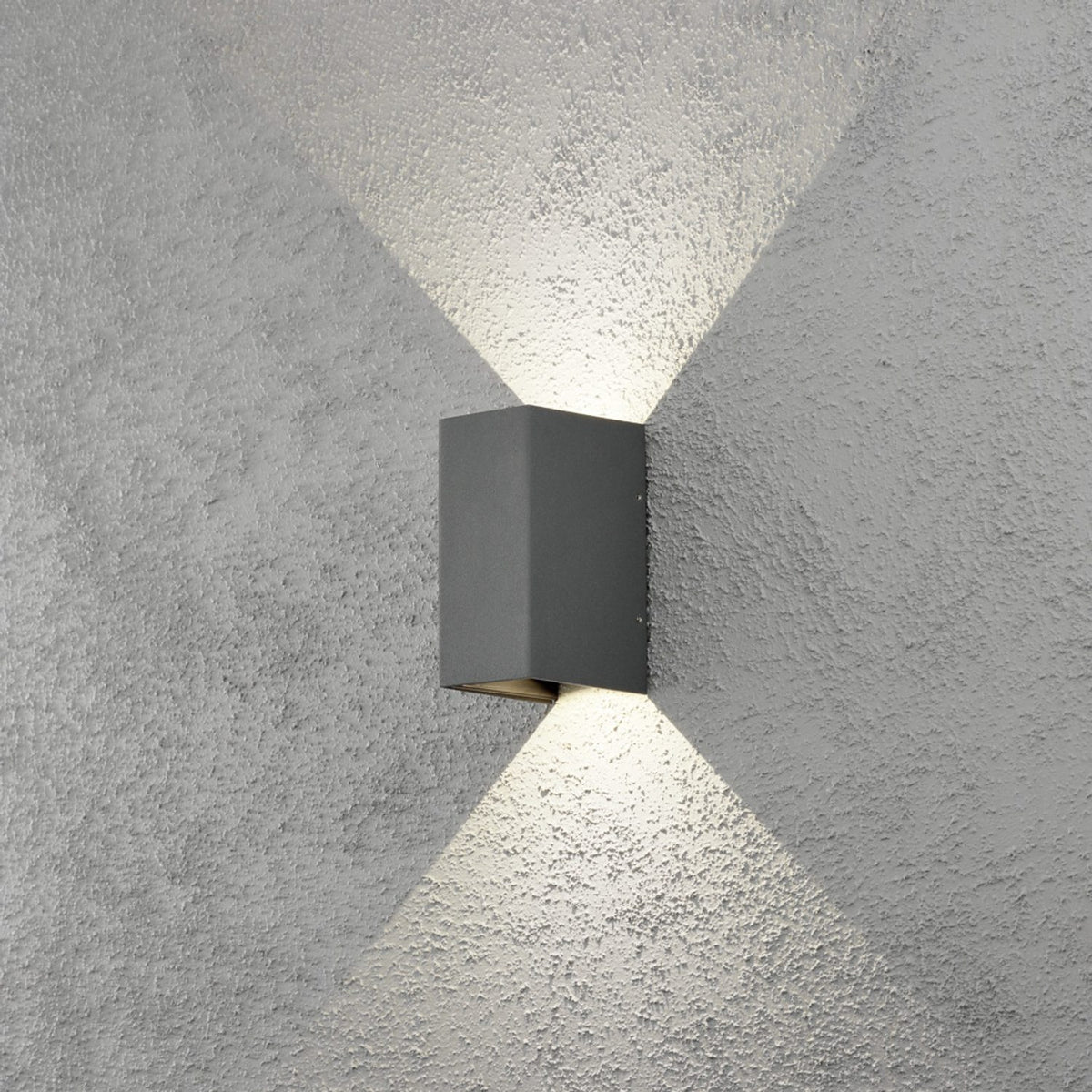 Cremona HP-LED 2x3W 17 cm Vägglampa Ute Antracit