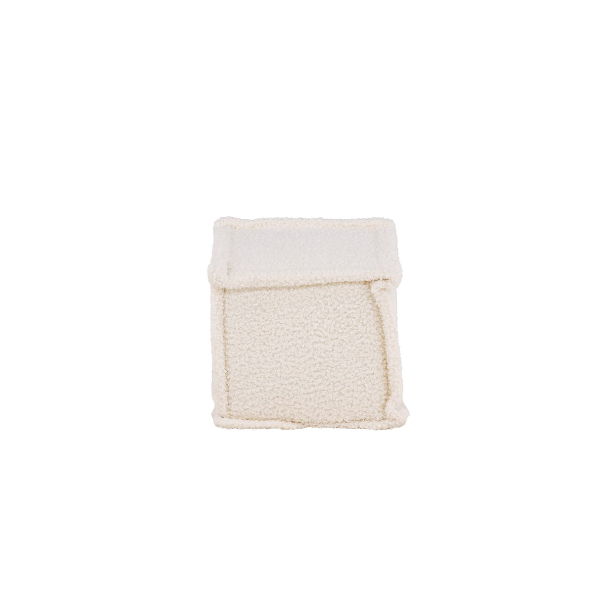 Castine Sittpuff Vit, Polyester