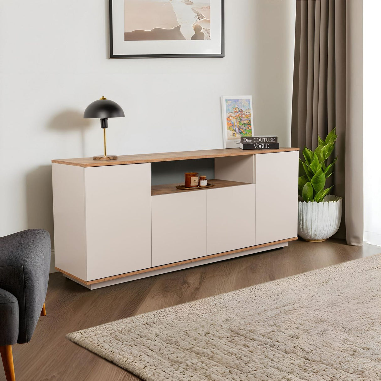 Asprilla Konsolbord Kashmir / Atlantic Pine