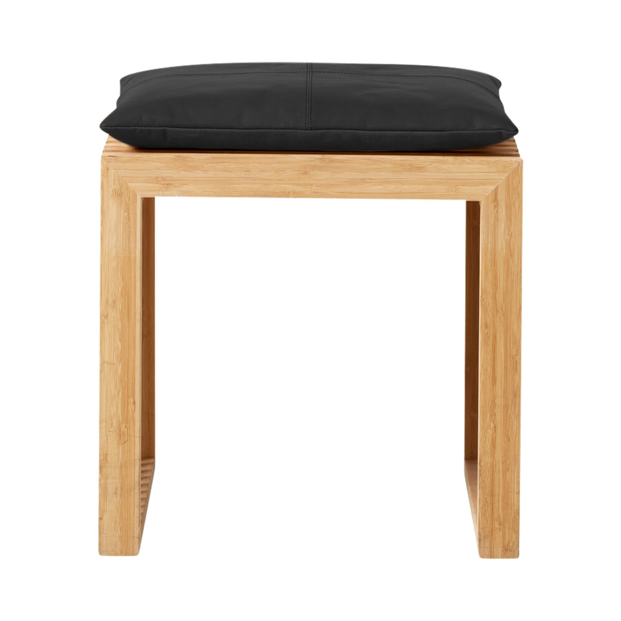 Rib Set Pall Bambu, Svart Sittdyna