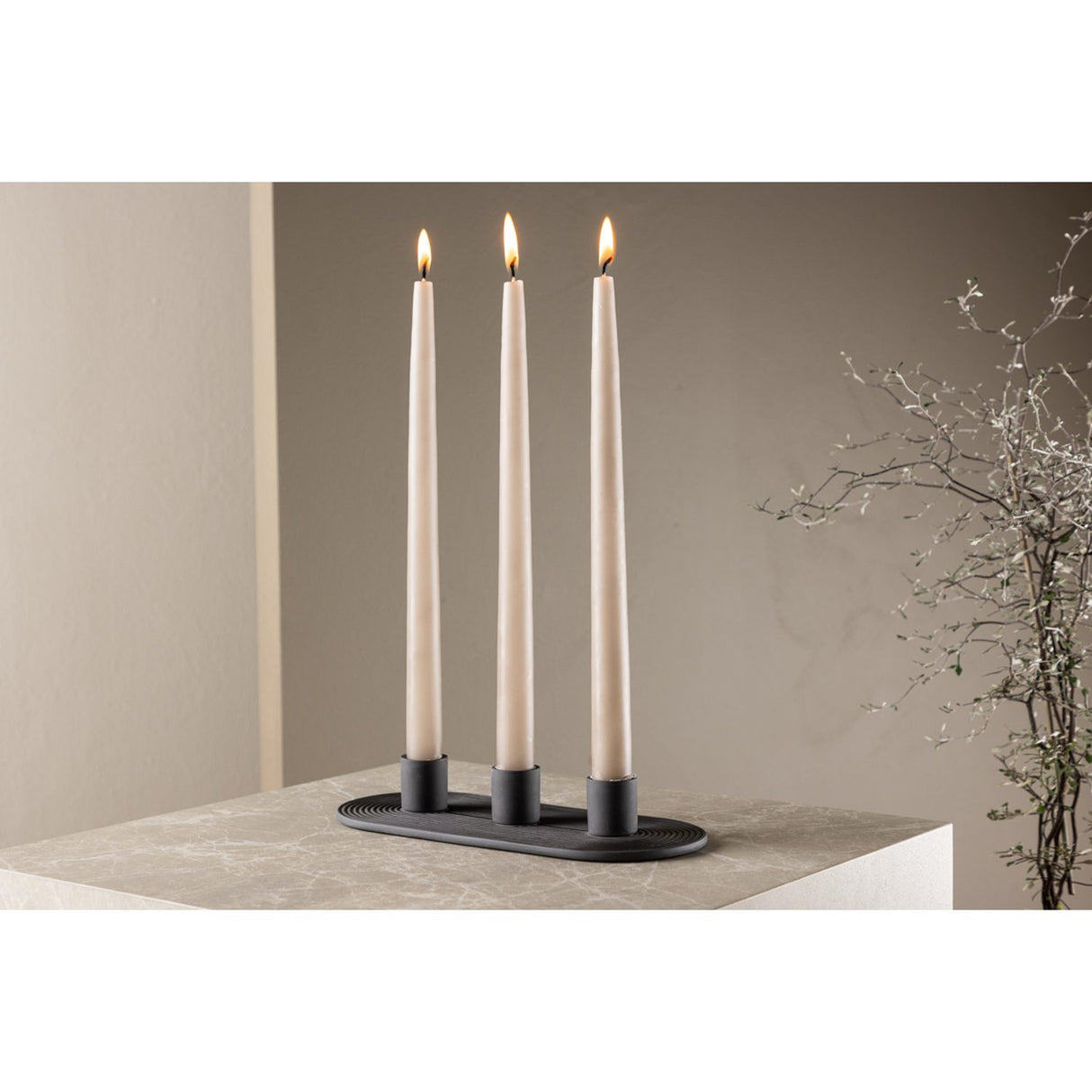 Dian Ljusstake Black, ⌀3