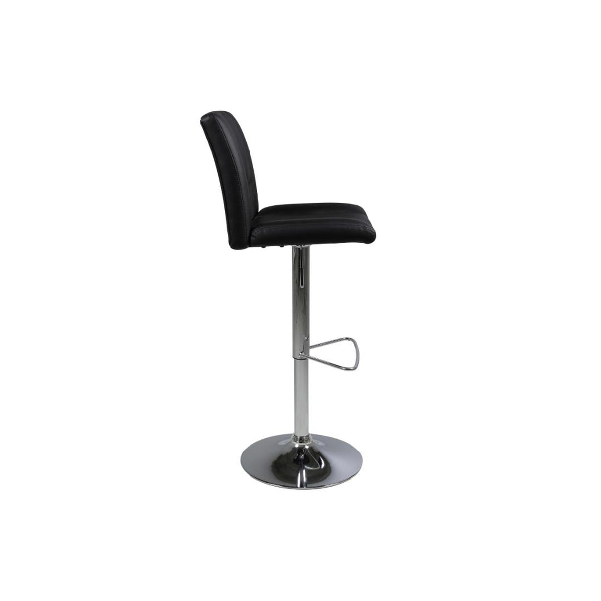 Strasbourg Barstol PU Svart