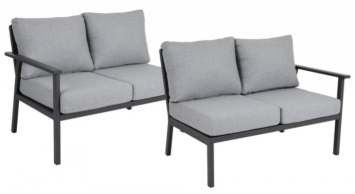 Samvaro XL Hörnsoffa Grå