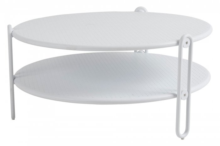 Blixt Soffbord 85 cm Vit