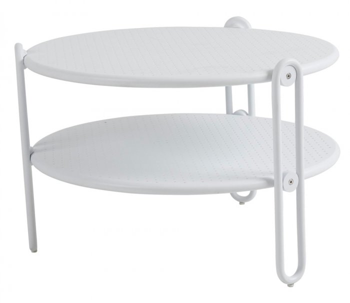 Blixt Soffbord 65 cm Vit