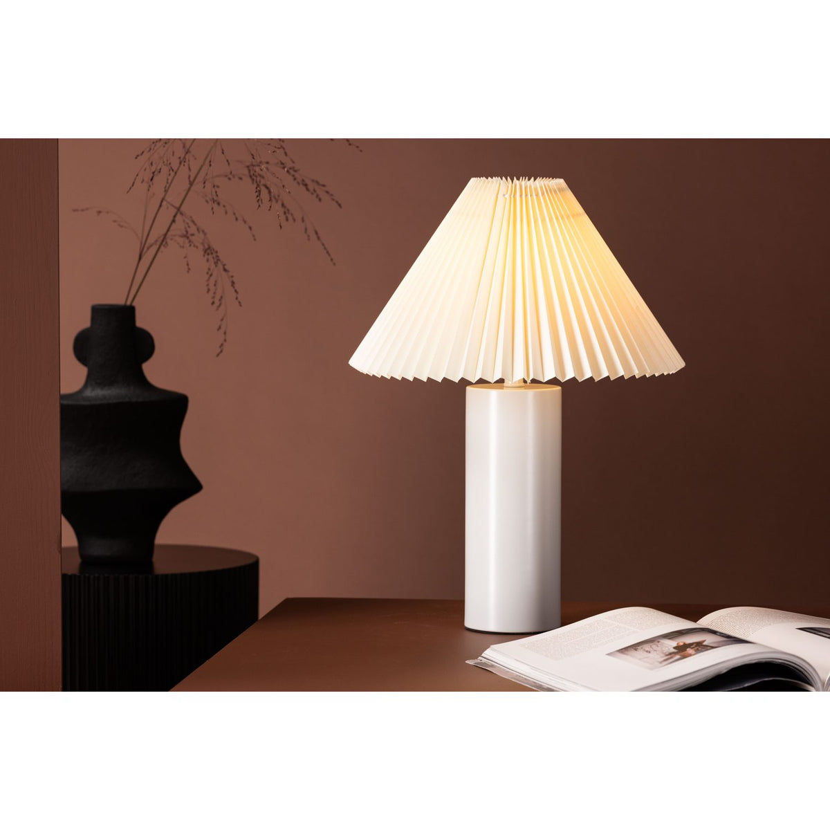Largin Bordslampa Ljusgrå, 45