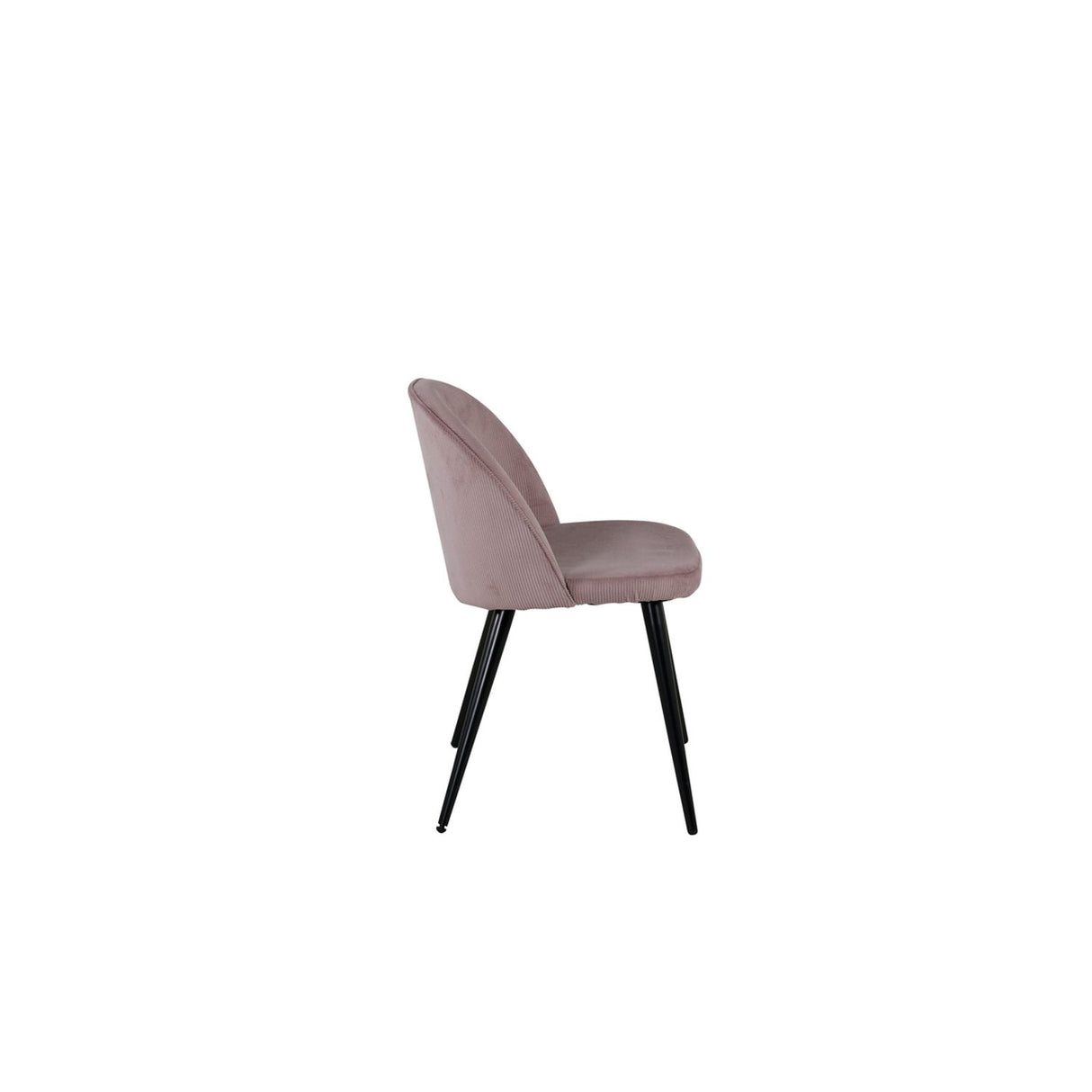 Sammet Matstol Gammelrosa, Svart, Corduroy
