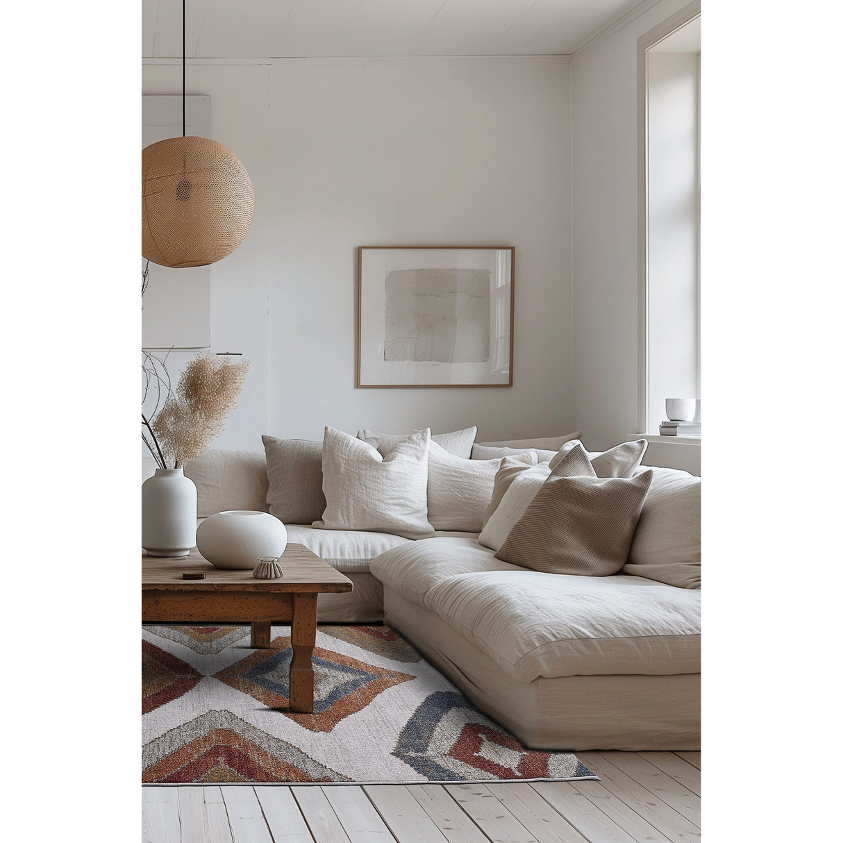 Roche Multifärgad Wiltonmatta