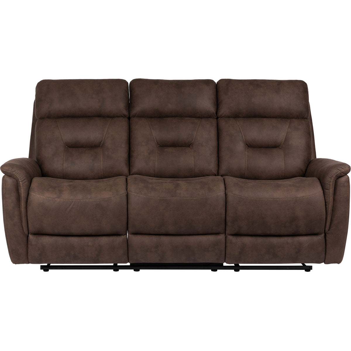 Johan 3-Sits Reclinersoffa Elektrisk Brun