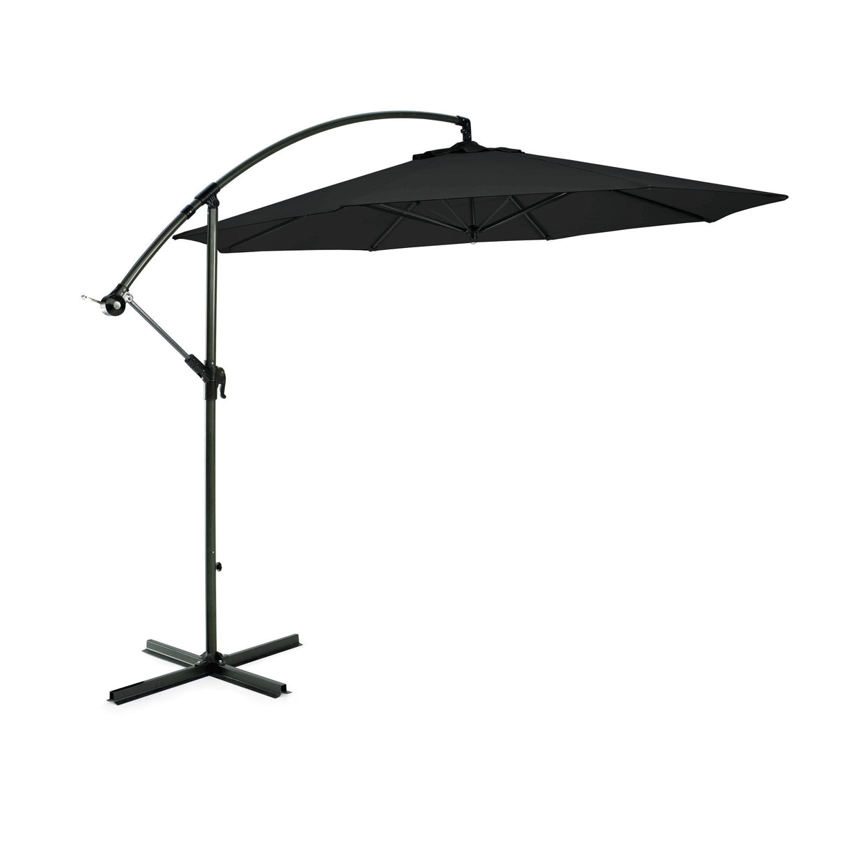 Sidewinder Hängparasoll 300 cm Svart