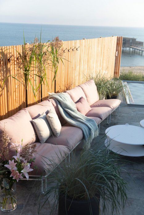 Blixt Soffbord 65 cm Vit