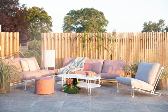 Blixt Soffbord 65 cm Vit