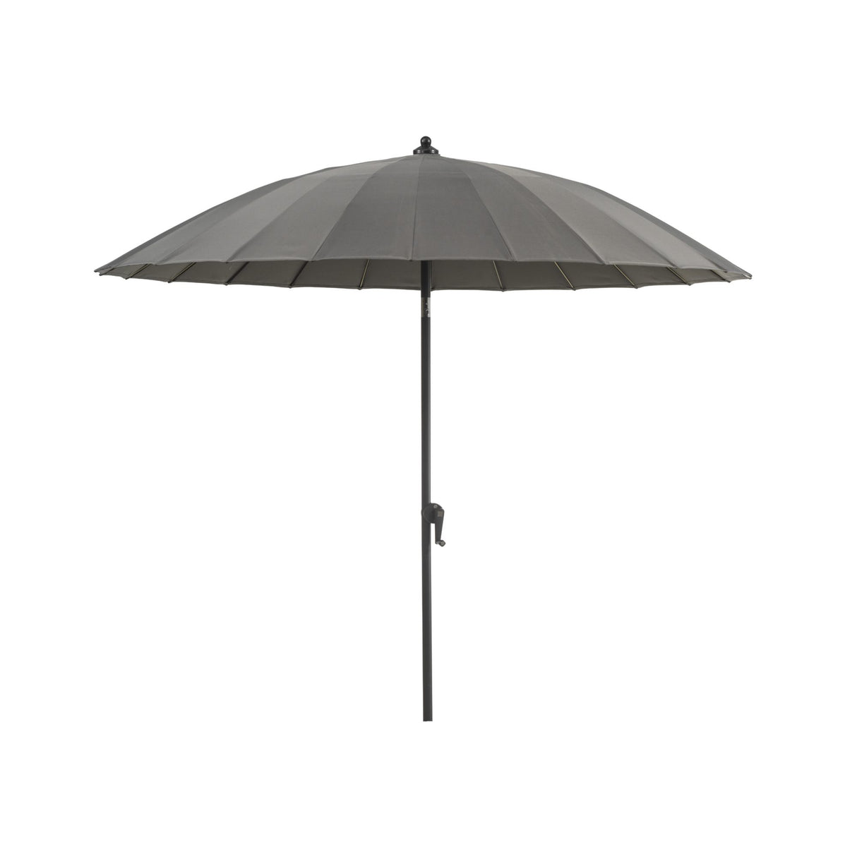 Shanghai Parasoll 2,7 m Aluminium/Grå