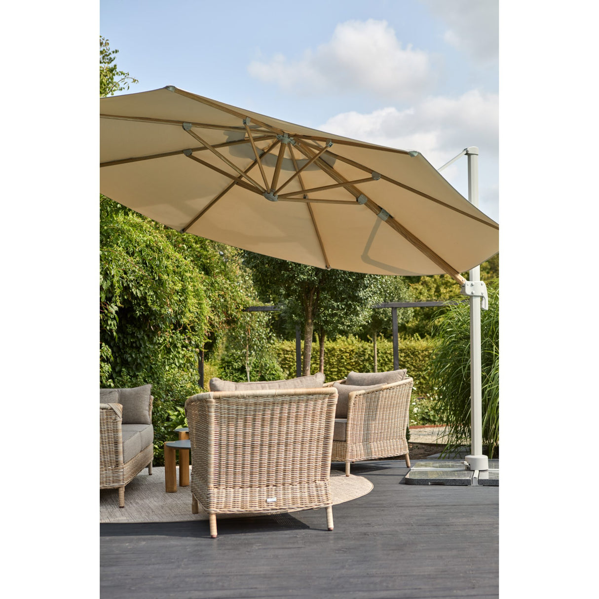 Luzzi Frihängande Parasoll