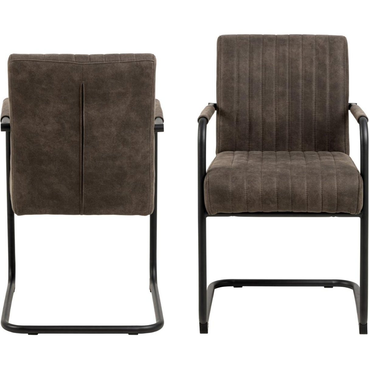 Jordaan Karmstol Preston tyg Antracit