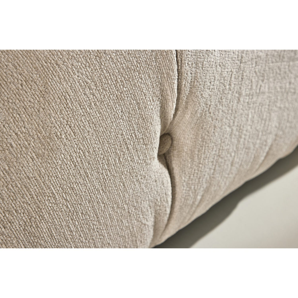 Mika Soffmodul Beige, Vänster Hörndel, Silver