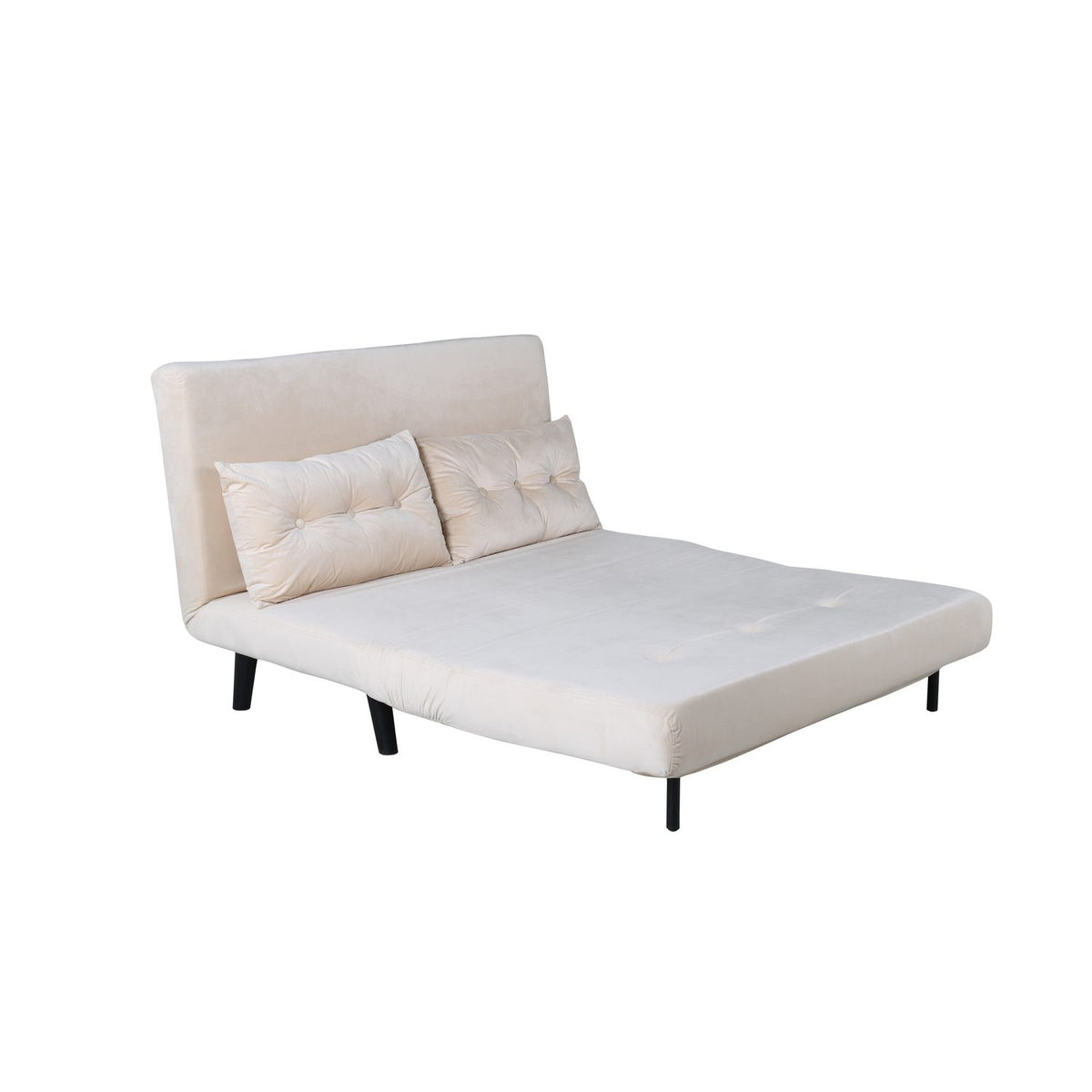Vicky Fällsäng Beige, Polyestersammet