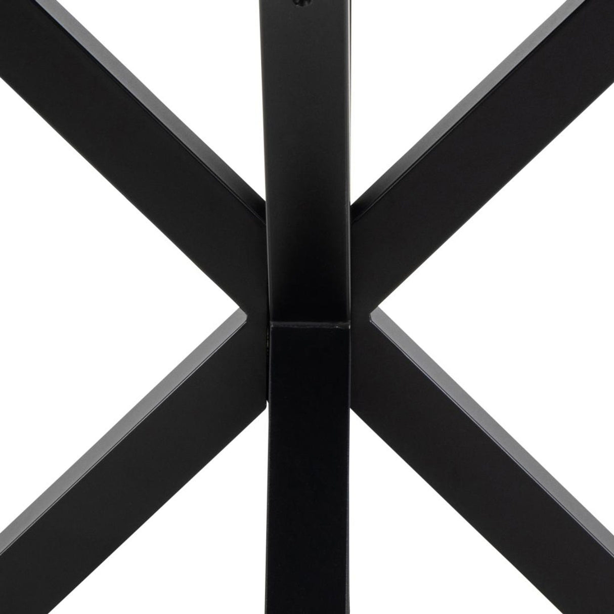 Verdun Matbord Rund 119 cm Vit Keramik