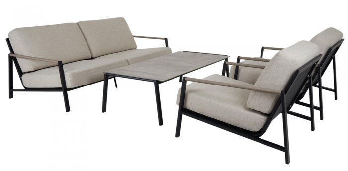 Lyra 2,5-Sits Soffa Svart