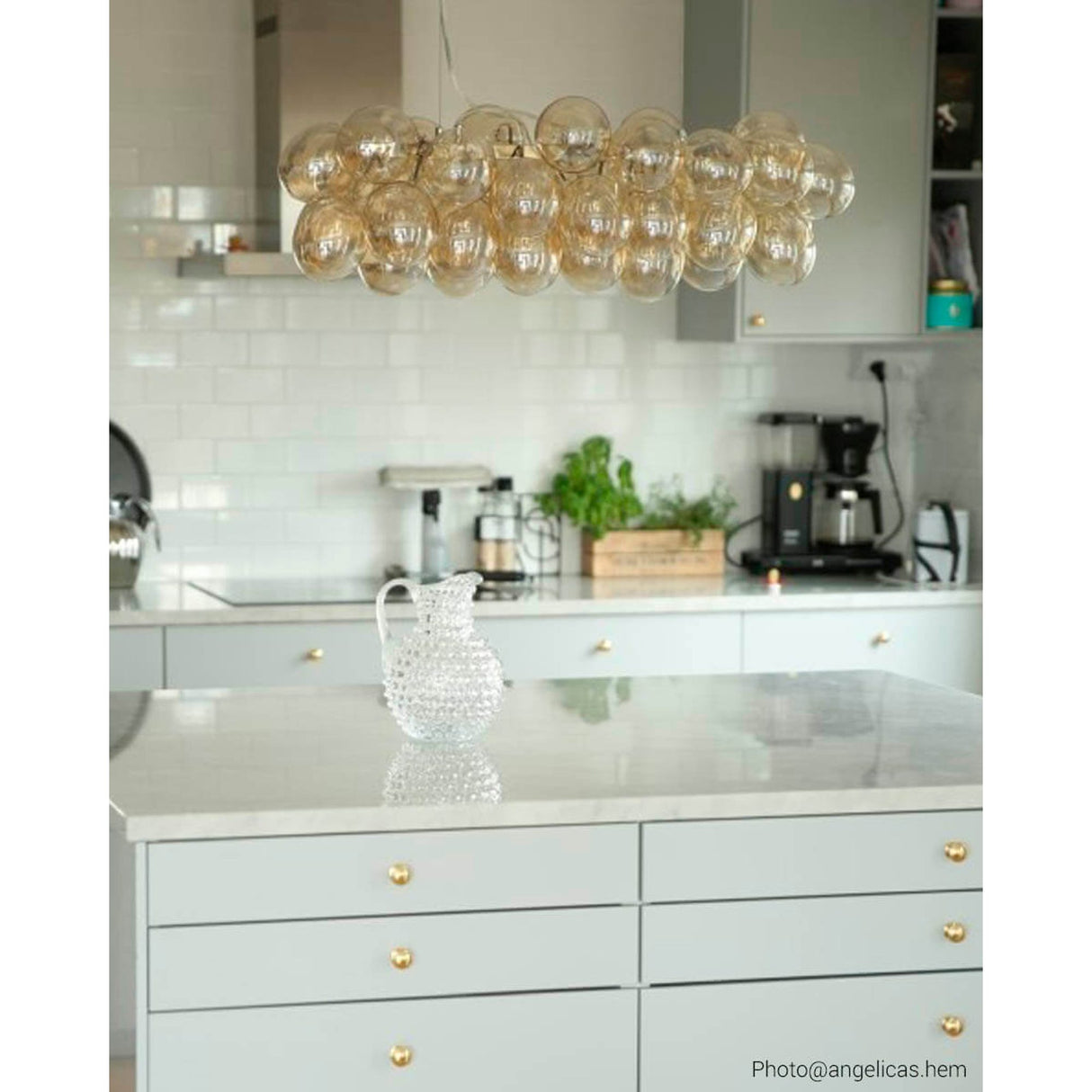 Gross Bar Taklampa Amber