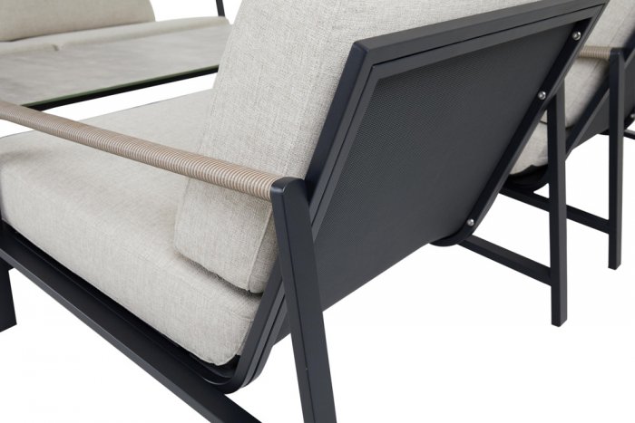 Lyra 2,5-Sits Soffa Svart