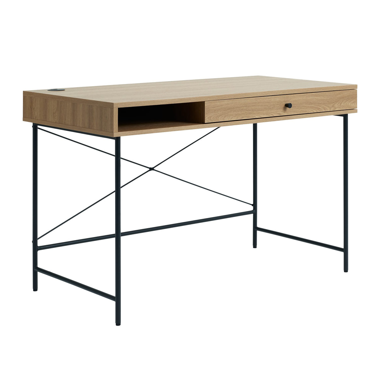 Segmento 60x120 cm Skrivbord Naturlig