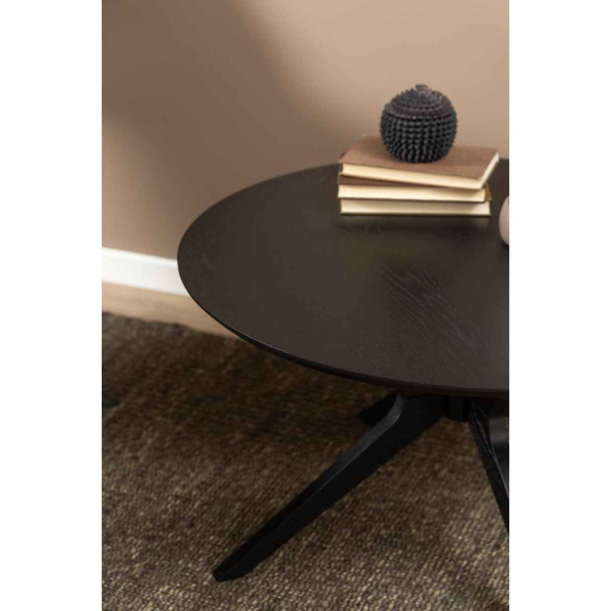 Quartier Soffbord 80x80 cm Svart