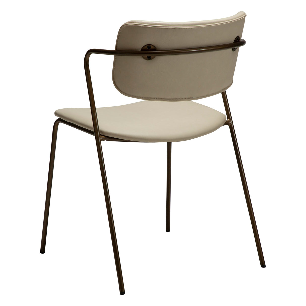 Zed Stol Frosted Almond Art.Leather